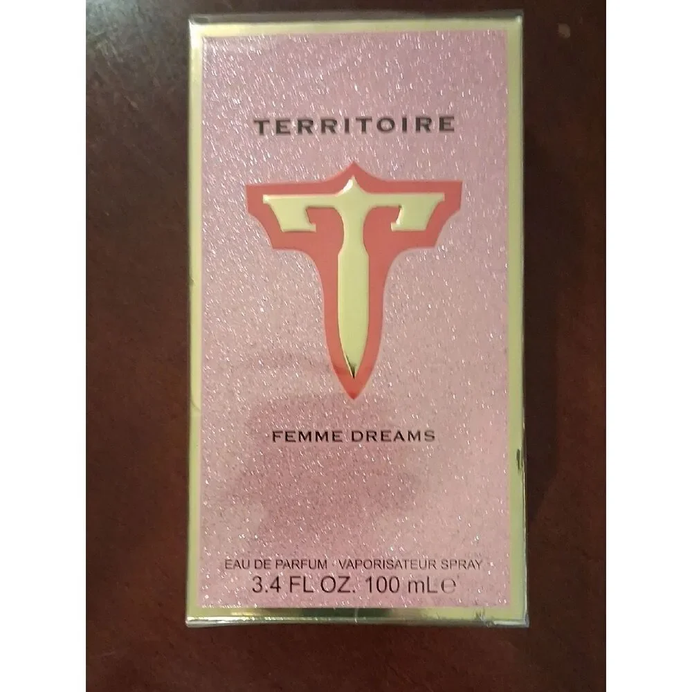 NEW SEALED BOX TERRITOIRE FEMME DREAMS WOMENS SPRAY PARFUME 100ml